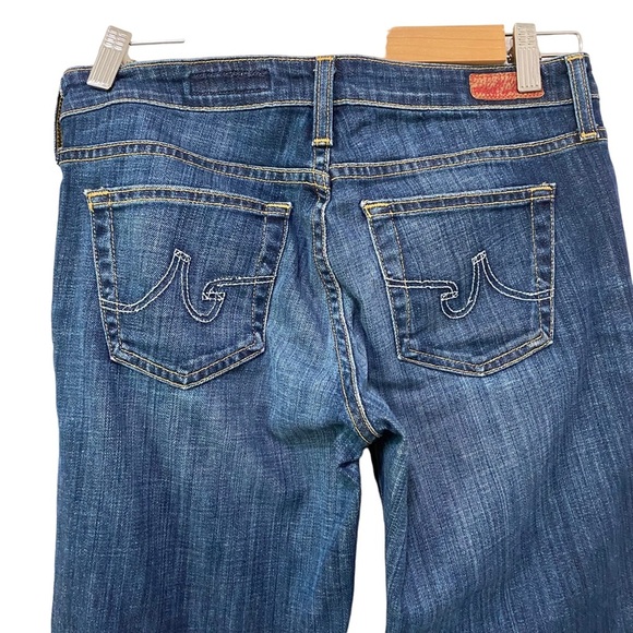 AG Adriano Goldschmied The Jessie Curvy Boot Cut Fit Dark Wash Sz 27 (29) USA - Picture 7 of 16